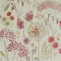 Flora Linen Russet Curtains